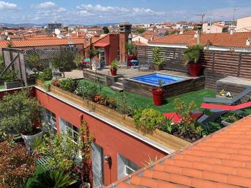 Chambre d’hôte pour 2 personnes, avec jardin et piscine à Perpignan