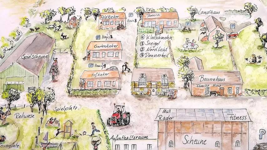 Ferienhaus für 5 Personen, mit Terrasse und Garten in Wenkendorf - 3