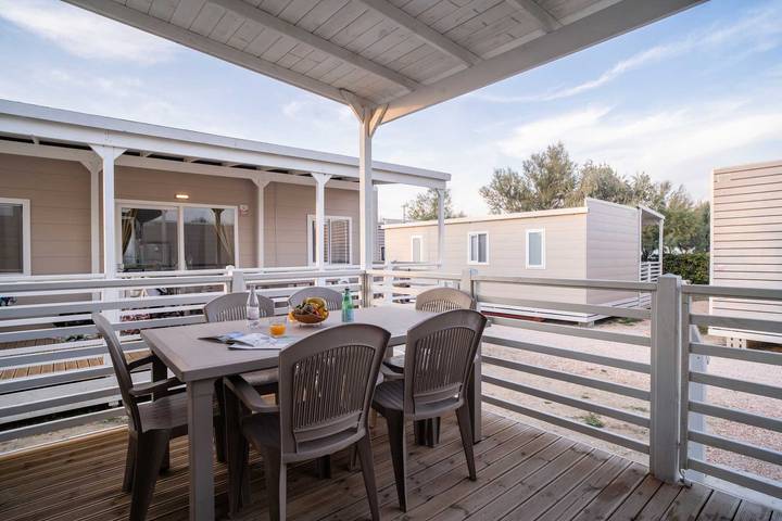 Appartamento intero, La Risacca Family Camping Village Lodge Comfort für 5 Personen in Porto Sant'Elpidio, Provincia di Fermo