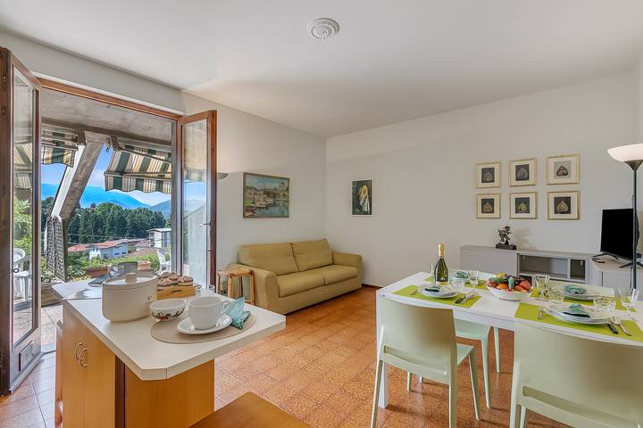 Location de vacances pour 4 personnes, avec vue sur le lac à Laveno-Mombello - 4