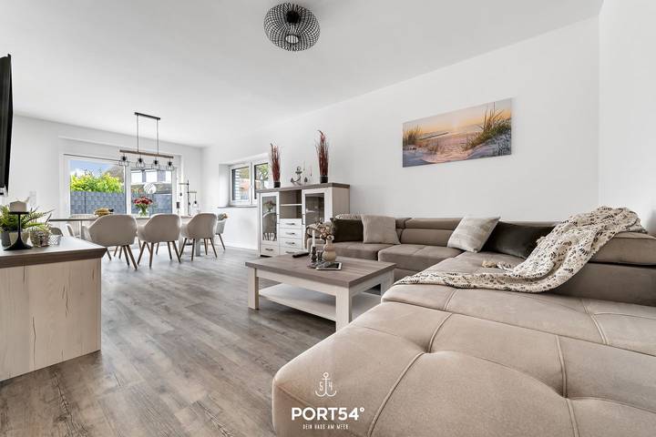 Ferienhaus für 8 Personen, mit Terrasse und Garten sowie Sauna in Dänschendorf