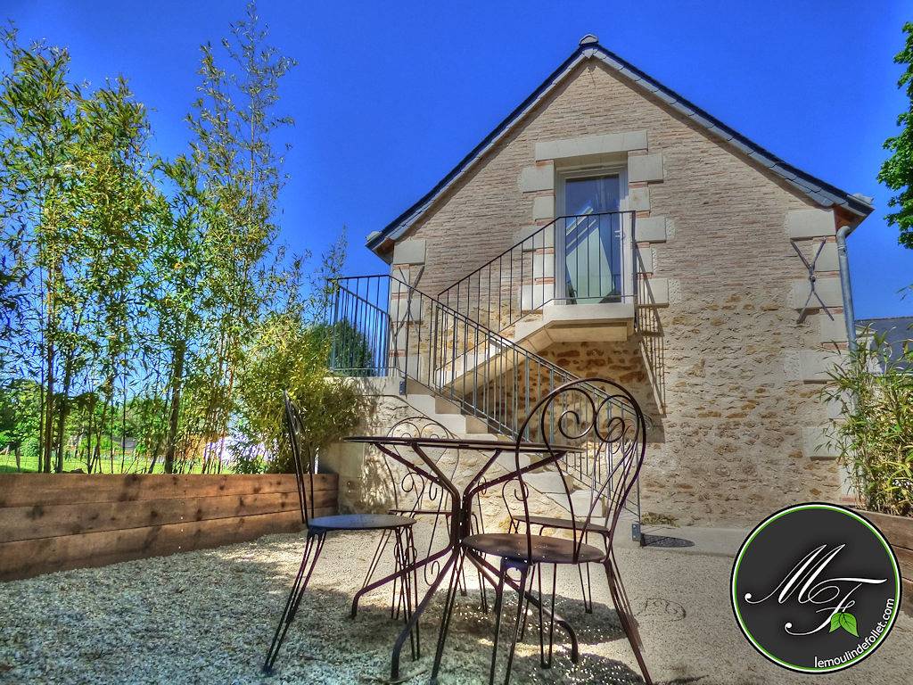 Chambres d'hôtes le Moulin de Follet - Suite Étoilée in Vallée de la Loire