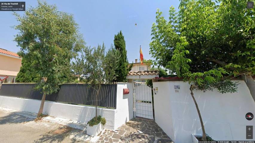 Appartamento per 2 persone, con panorama e giardino, con animali domestici a Fiumicino