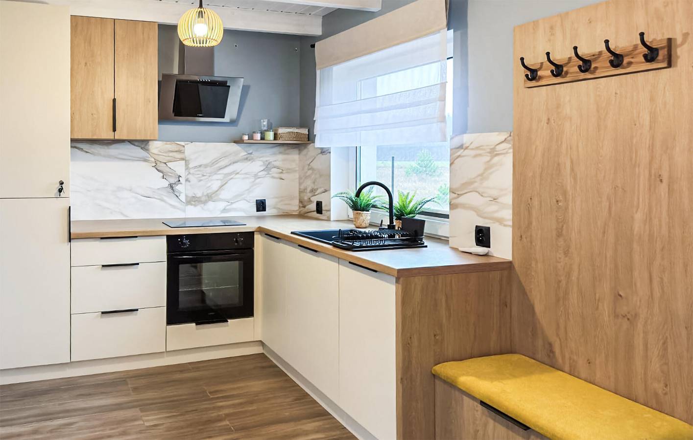 Ferienhaus für 5 Personen mit Terrasse in Stężyca, powiat kartuski
