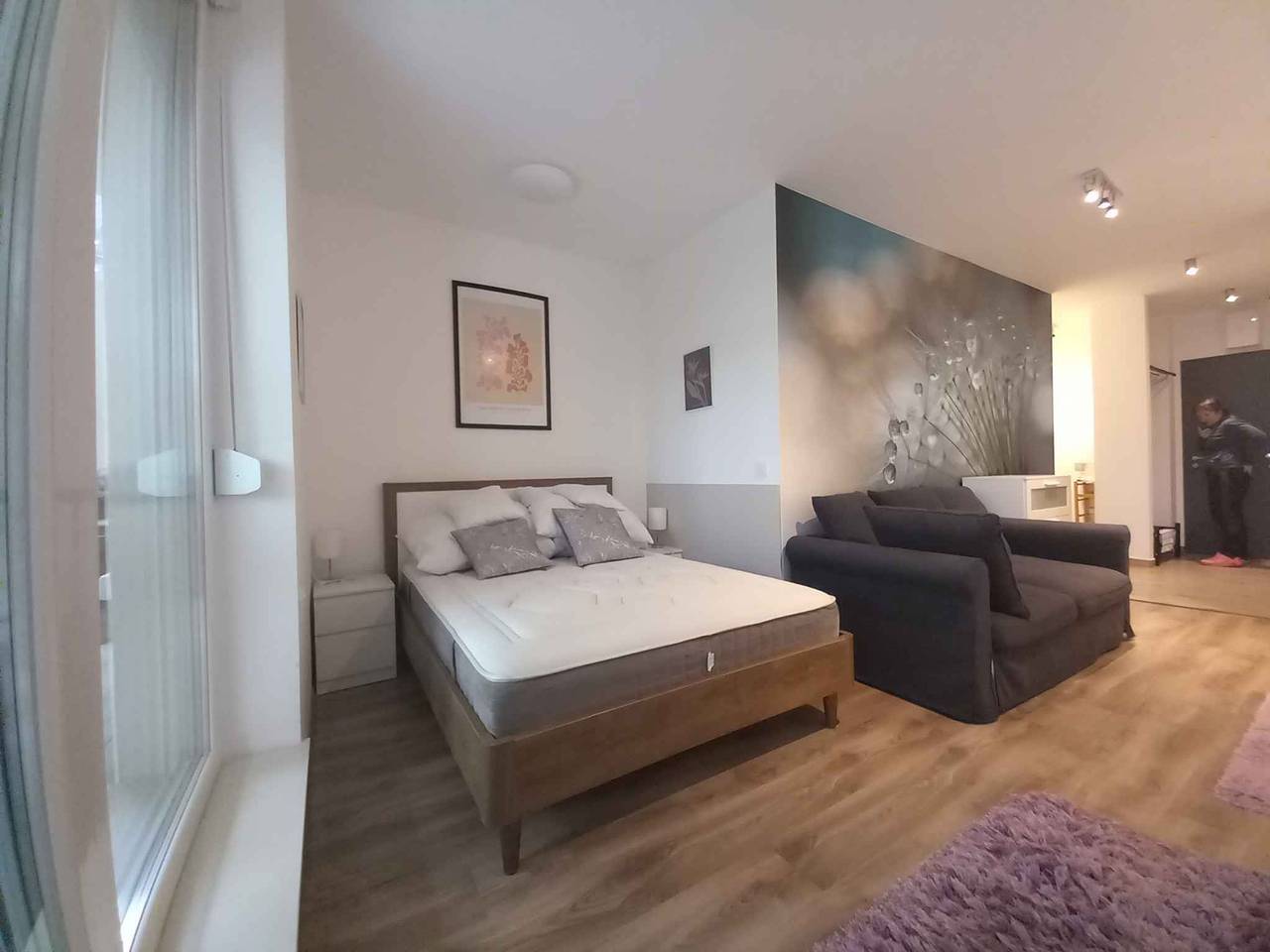 Ganzes Studio, Studio mit gemeinsamer Pool und Sonnenterasse  in Balatonlelle, Plattensee Südufer