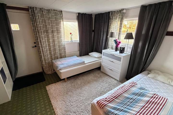Ferienhaus für 7 Personen, mit Terrasse und Garten sowie Sauna in Schweden