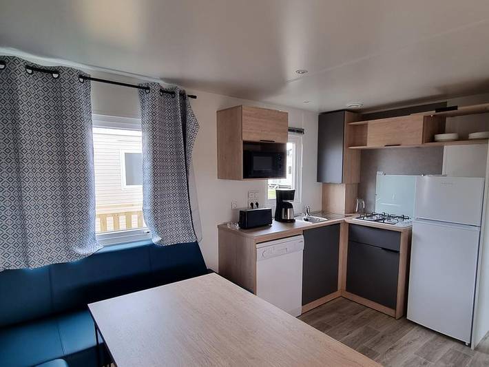 Camping Vieux Moulin - Mobilheim 8 personen - Mobil Home Xxl 4 Zimmer in Vensac, Lesparre-Médoc und Umgebung