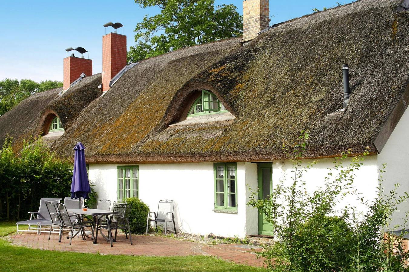 Reihenhaus Vieregge in Deutschland mit Terrasse in Vieregge, Neuenkirchen (Rügen)