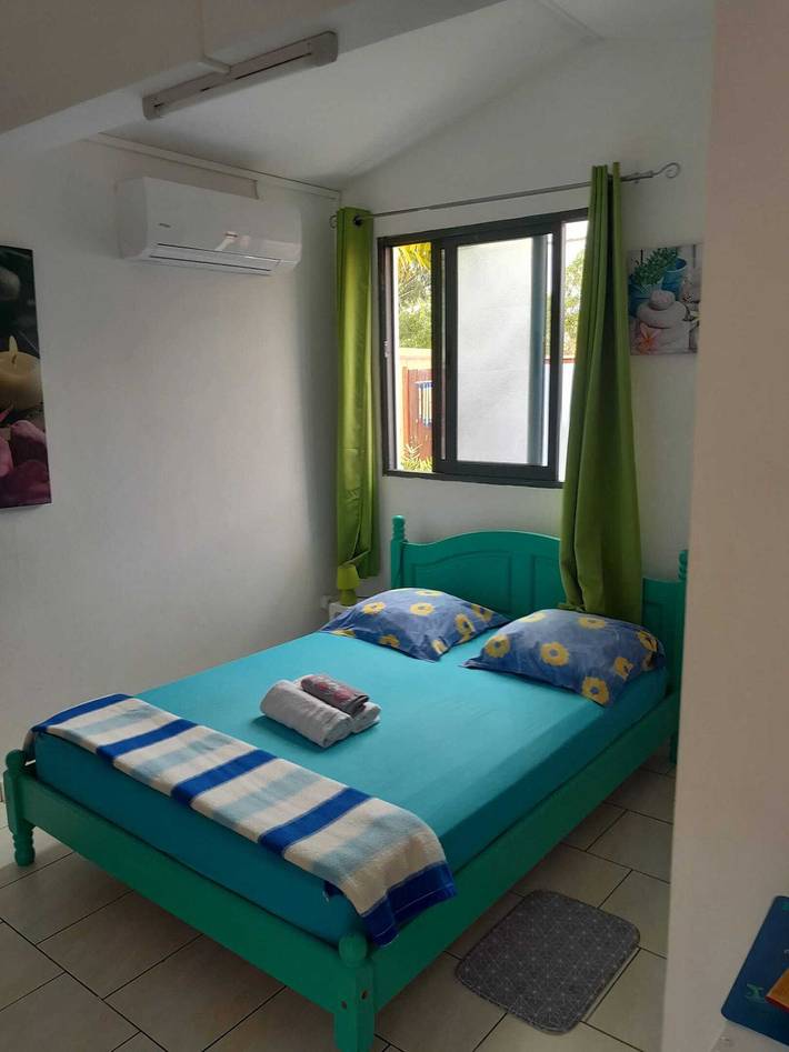 Bungalow pour 2 personnes, avec terrasse sur l' Île de la Réunion