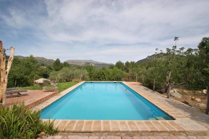 Historisches Haus "Can Guillo" mit Outdoor Pool und WLAN in Pollença, Mallorca Norden