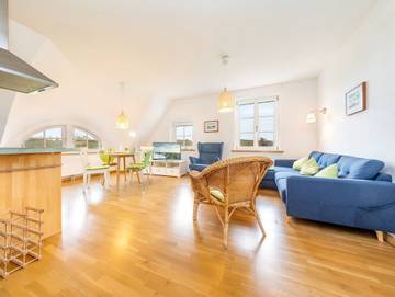 Ferienwohnung für 4 Personen, mit Terrasse und Garten, kinderfreundlich in Lancken-Granitz