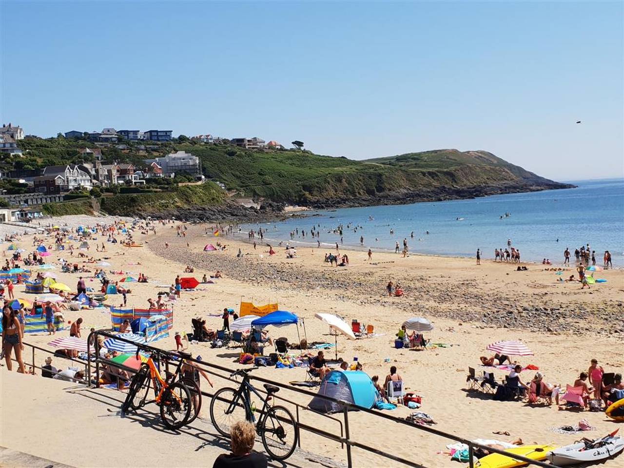 Beach Rocks in Swansea region