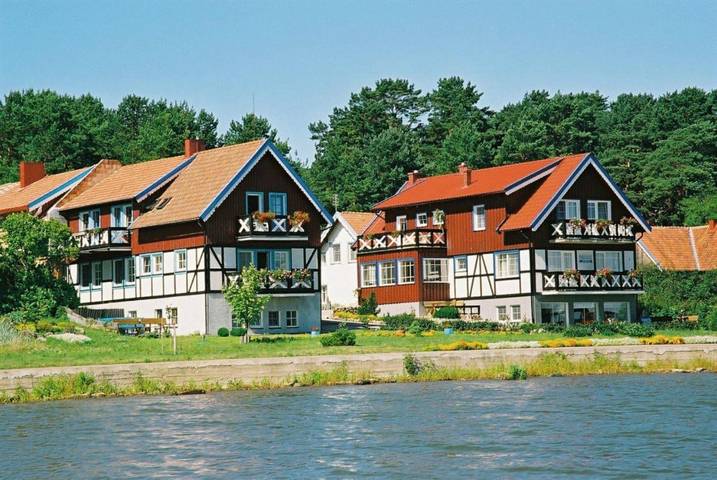 Maison d’hôte pour 2 personnes, avec vue sur le lac et jardin ainsi que balcon et vue à Nida