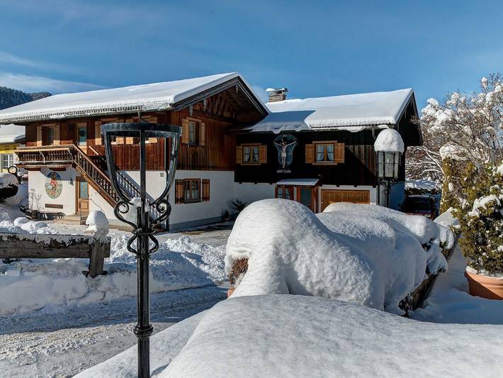 Ferienwohnung für 2 Personen, mit Balkon und Terrasse sowie Garten und Seeblick in Alpenland Tegernsee Schliersee - 3