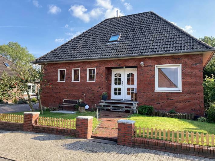 Ferienwohnung für 5 Personen, mit Garten, mit Haustier in Hinte