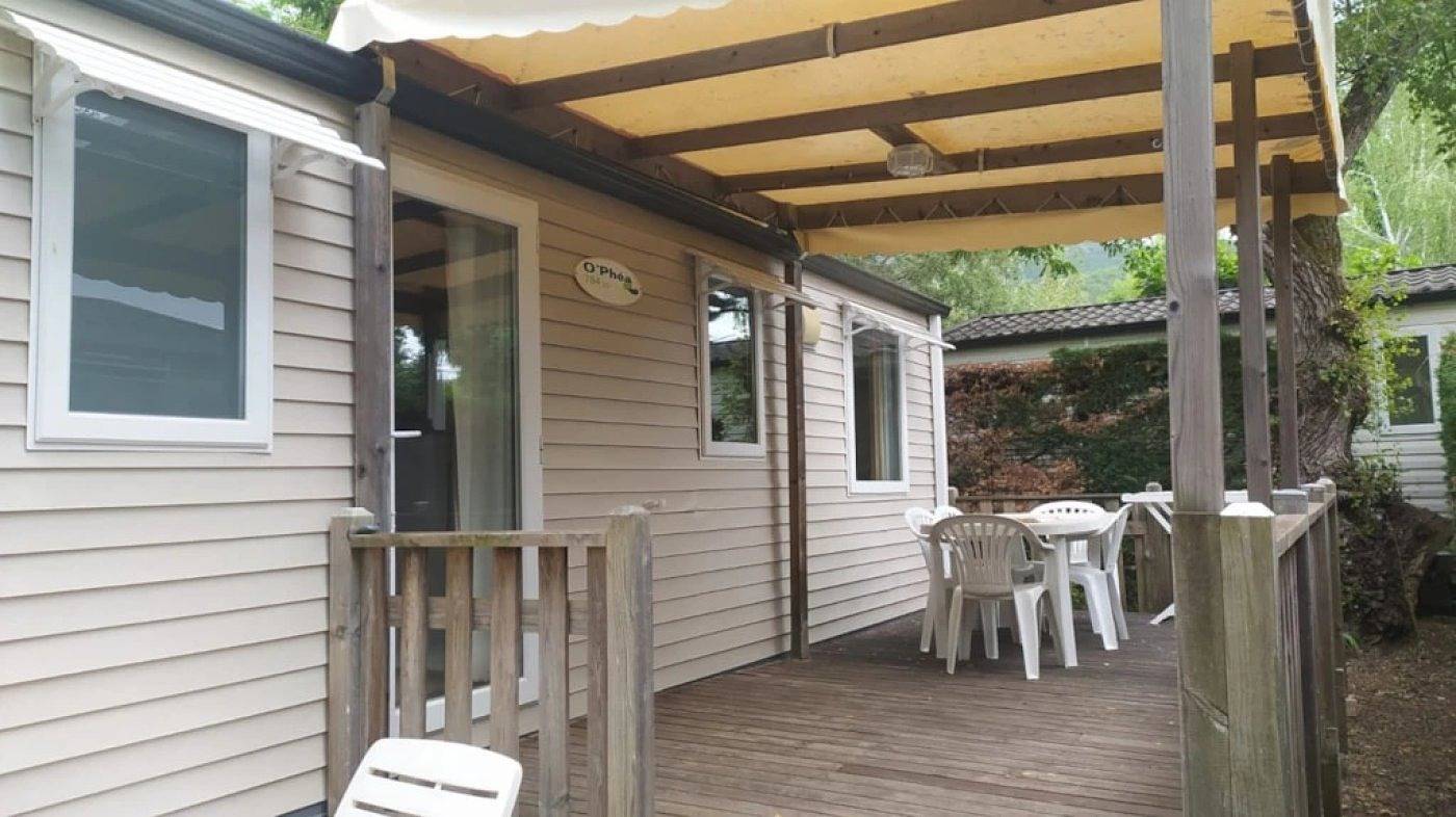 Zecamping 3 étoiles animé parc aquatique fitness mobil-home Tv clim in Saint-Maime, Regionaler Naturpark Luberon