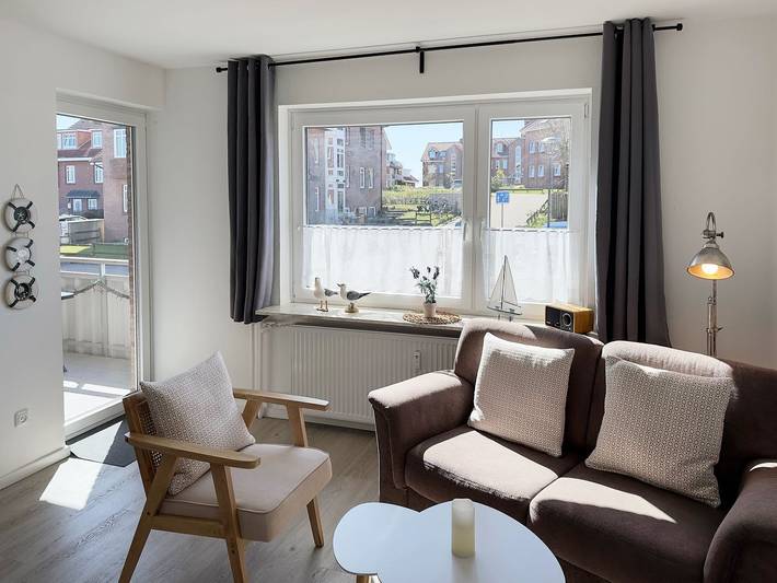 Ferienwohnung für 2 Personen, mit Balkon in Wittdün