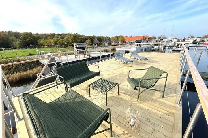 Hausboot für 5 Personen, mit Terrasse in Schleswig - 4
