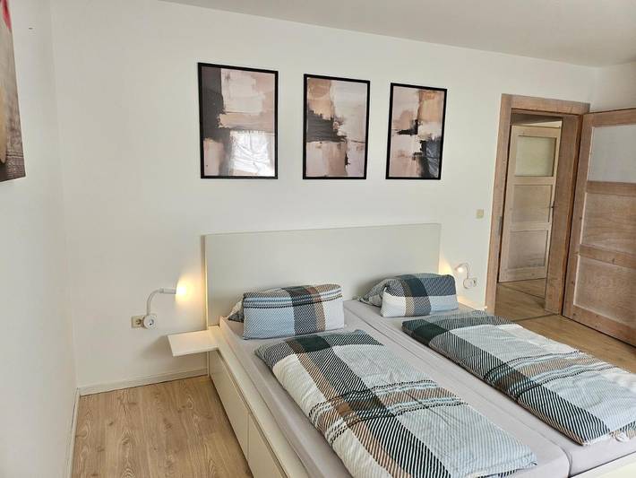 Ferienwohnung für 5 Personen, mit Terrasse und Garten