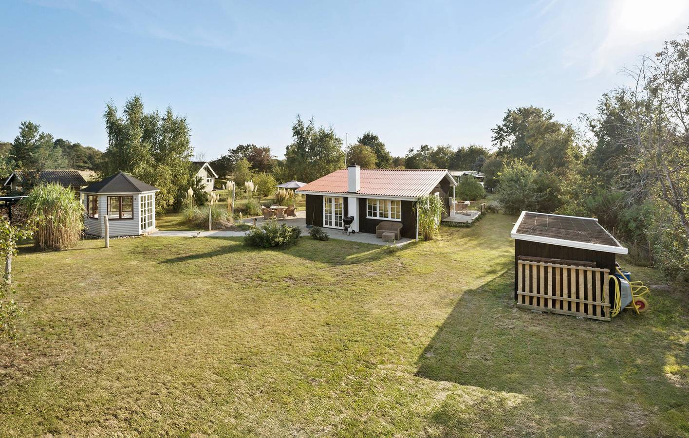 Ferienhaus für 4 Personen mit Terrasse in Bredfjed, Rødby