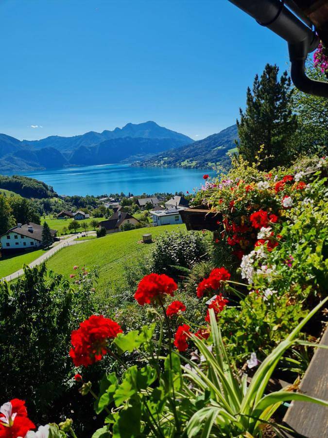 Geheel appartement, Family Apartment with Balcony in Steinbach am Attersee, Bezirk Vöcklabruck