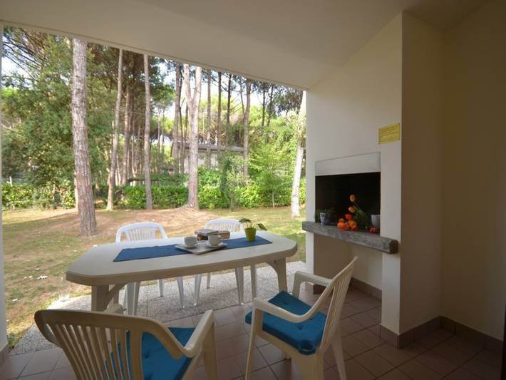 Apartamento entero, Preciosa casa de vacaciones en una residencia con piscina in Bibione, San Michele al Tagliamento