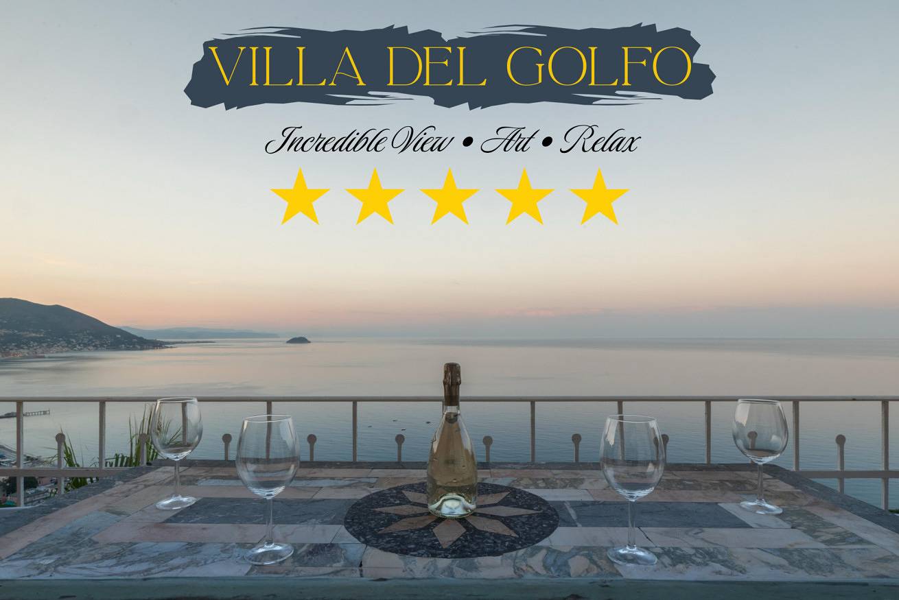 Appartement entier, [Villa du Golfe ] Vue Incroyable • Art • Détente in Laigueglia, Riviera di Ponente