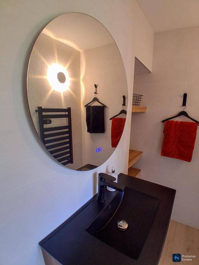 Appartement de vacances pour 2 personnes, avec Terrasse ainsi que Jardin et Vue