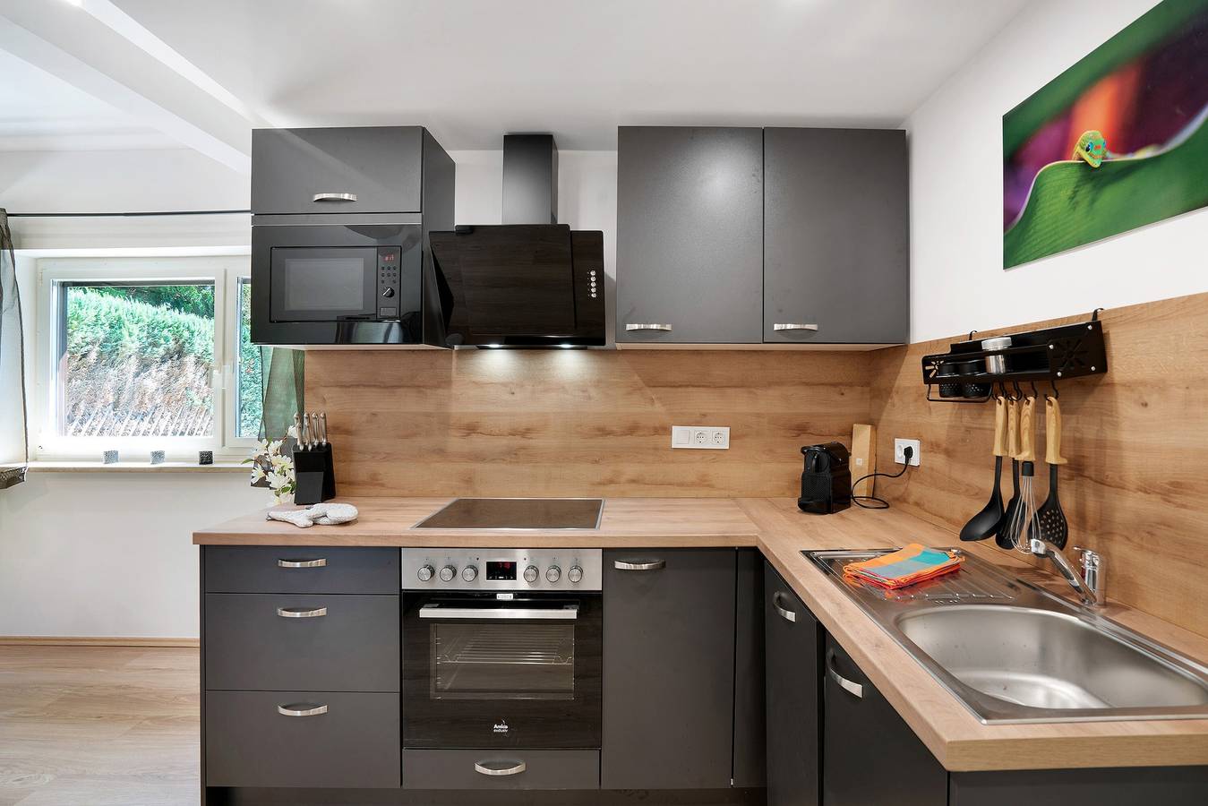 Appartement 'Antilope' im Würmtal met privéterras, Wi-Fi en airconditioning, foto 7