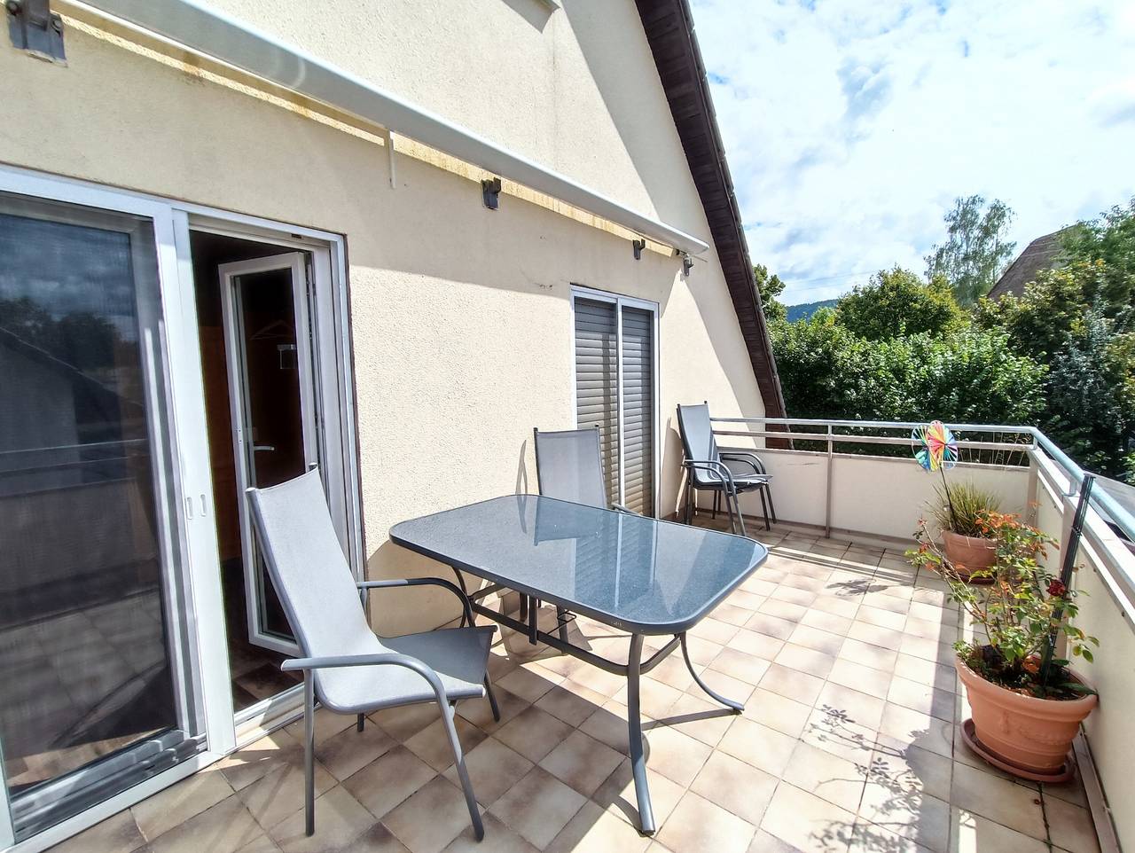 Ganze Wohnung, Apartment 'Am Bach' mit Balkon und Wlan in Müllheim, Südschwarzwald
