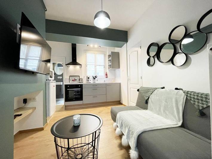 Appartement de vacances pour 2 personnes, avec jacuzzi et terrasse