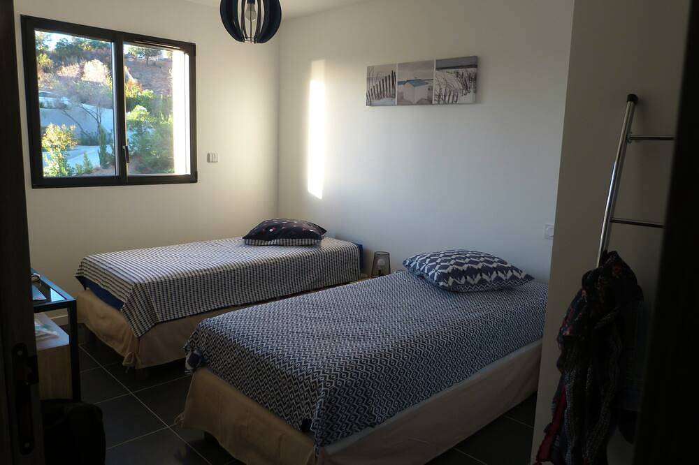 Ganze Wohnung, , meerblick große terrasse 25m ², 6/8 pers, 1km strand von agosta und geschäfte in Albitreccia, Ajaccio und Umgebung