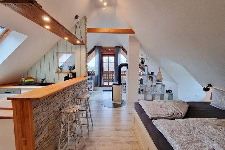 Ganze Wohnung, Ferienwohnung Ackerblick auf wunderschönem Ferienhof nahe der Ostsee in Schwartbuck, Südliche Ostseeküste