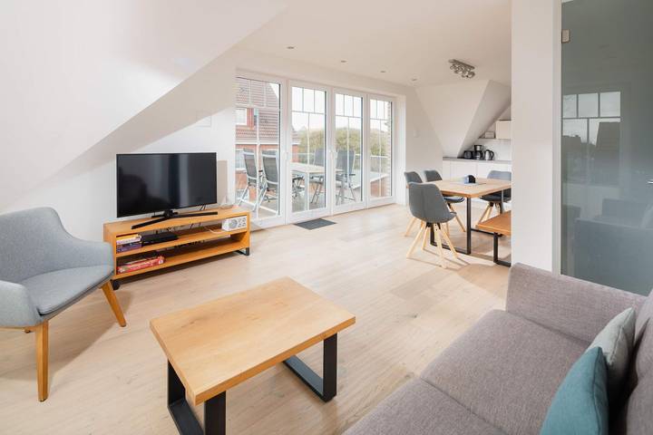 Ferienwohnung für 4 Personen, mit Balkon auf Juist