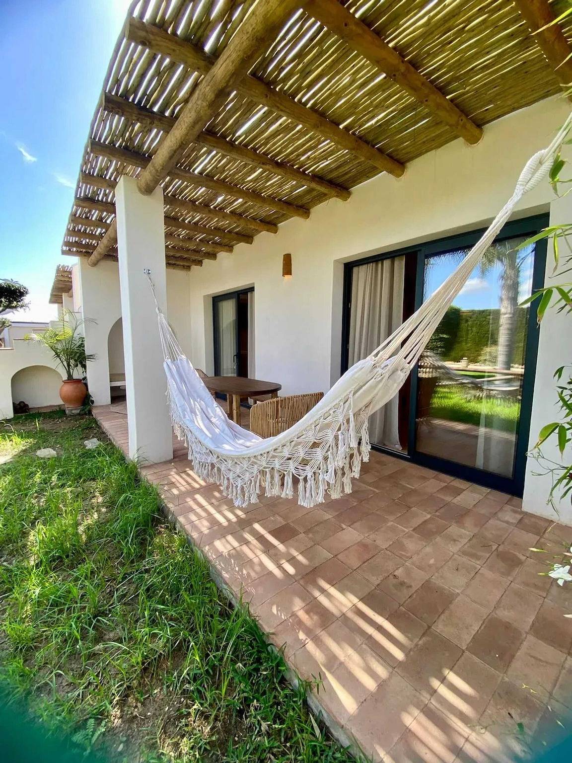 Charmantes Bungalow in Tarifa mit Garten in Playa de Los Lances, Tarifa
