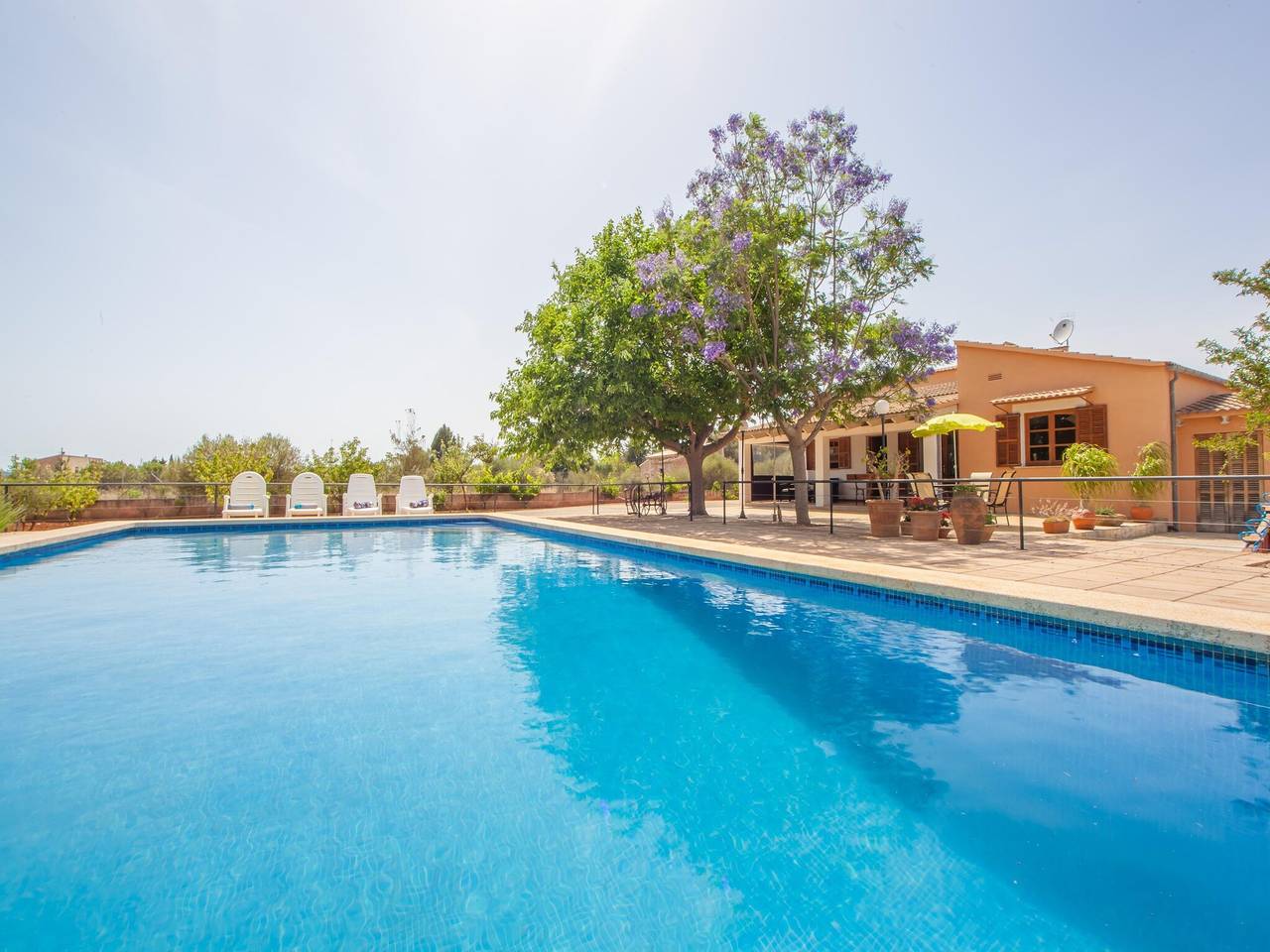 Villa avec terrasse et piscine in Binissalem, Majorque l'intérieur des terres