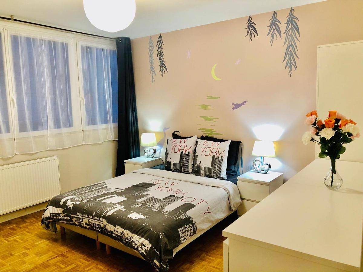 Budget Double Room in Villeurbanne, Lyon et ses environs