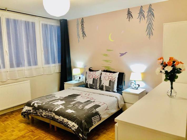 Chambre d’hôte pour 2 personnes, avec vue à Villeurbanne - 3