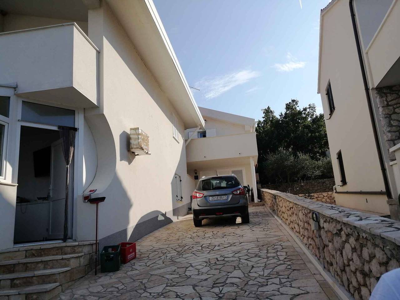 Entire holiday apartment, Holiday apartment mit Klimaanlage und Balkon  in Vinjerac, Zadar