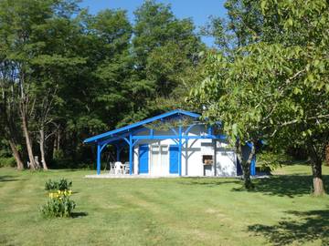 Gîte pour 6 personnes, avec terrasse et jardin à Herm
