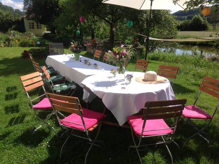 Ferienhaus für 30 Personen, mit Balkon und Terrasse sowie Garten und Sauna im Altmühltal - 4