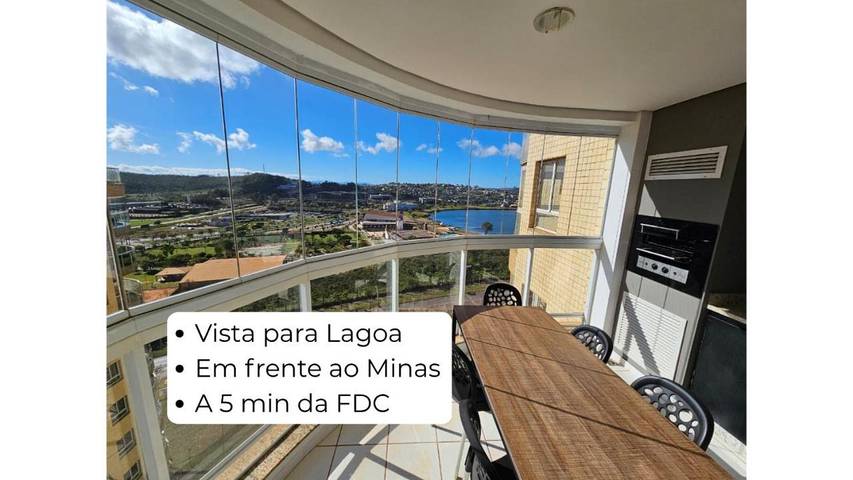 Casas e apartamentos de temporada para 10 pessoas, com balcão e vista para o lago e ainda vista em Nova Lima
