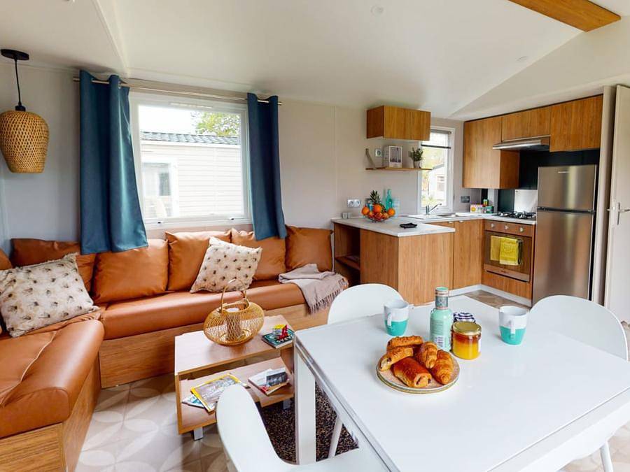 Camping Siblu Le Montourey Funpass inclus - Mobilheim 8 personen - Wohlbefinden 3ch 8p Signature clim in Frejus, Draguignan Region