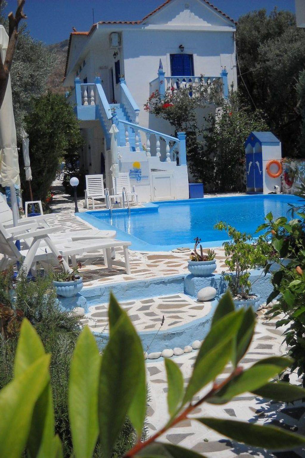 Appartamento intero, Wohnung mit Wasserblick in Kampos Marathokampou, Marathokampos