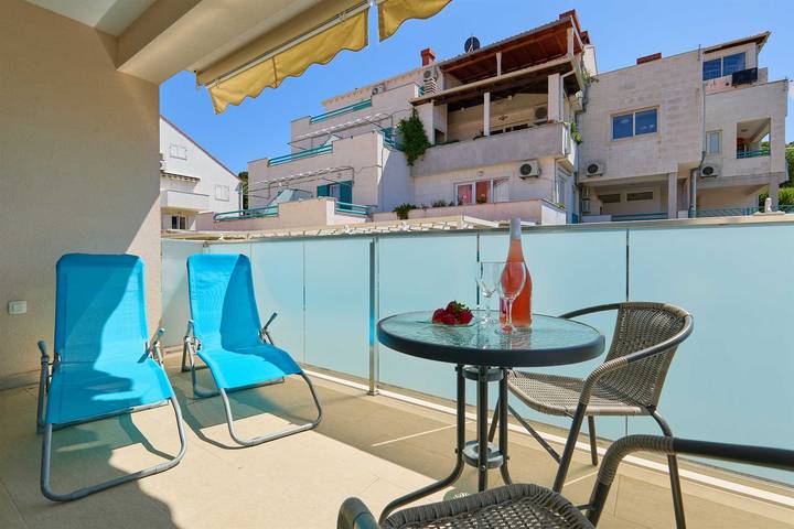 Studio für 2 Personen, mit Balkon/Terrasse und Terrasse in Grad Dubrovnik - 3