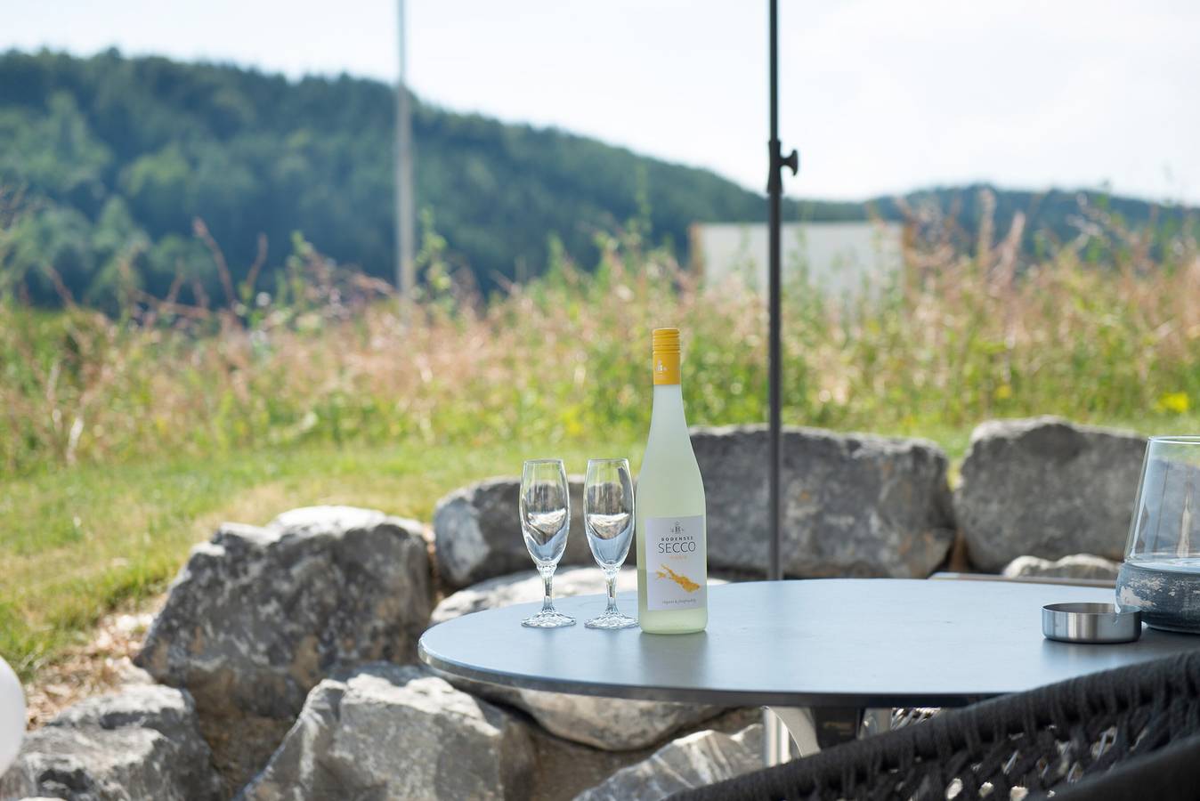 Ferienwohnung Aura mit Terrasse, Garten und Wi-Fi in Bodman-Ludwigshafen, Landkreis Konstanz