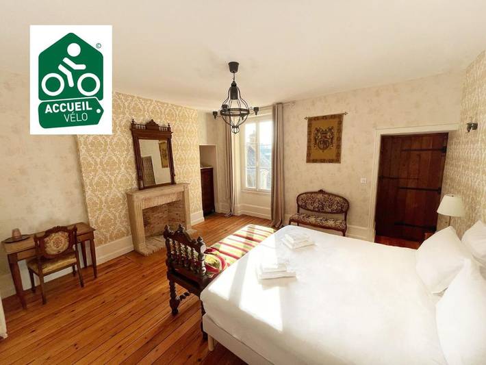 Chambre d’hôte pour 5 personnes, avec Terrasse ainsi que Jardin et Vue