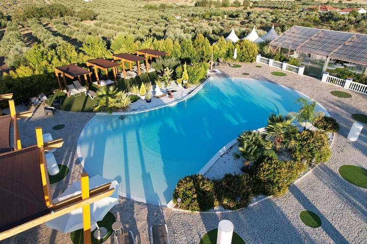 Hôtel pour 3 personnes, avec piscine et jardin à Campo Maior
