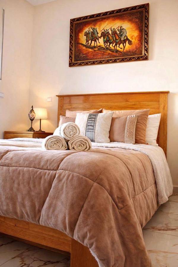 Gîte pour 5 personnes, avec jardin et piscine ainsi que balcon et vue à Saïdia - 4