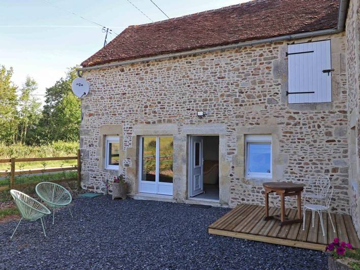 Gîte pour 4 personnes, avec Terrasse et Jardin